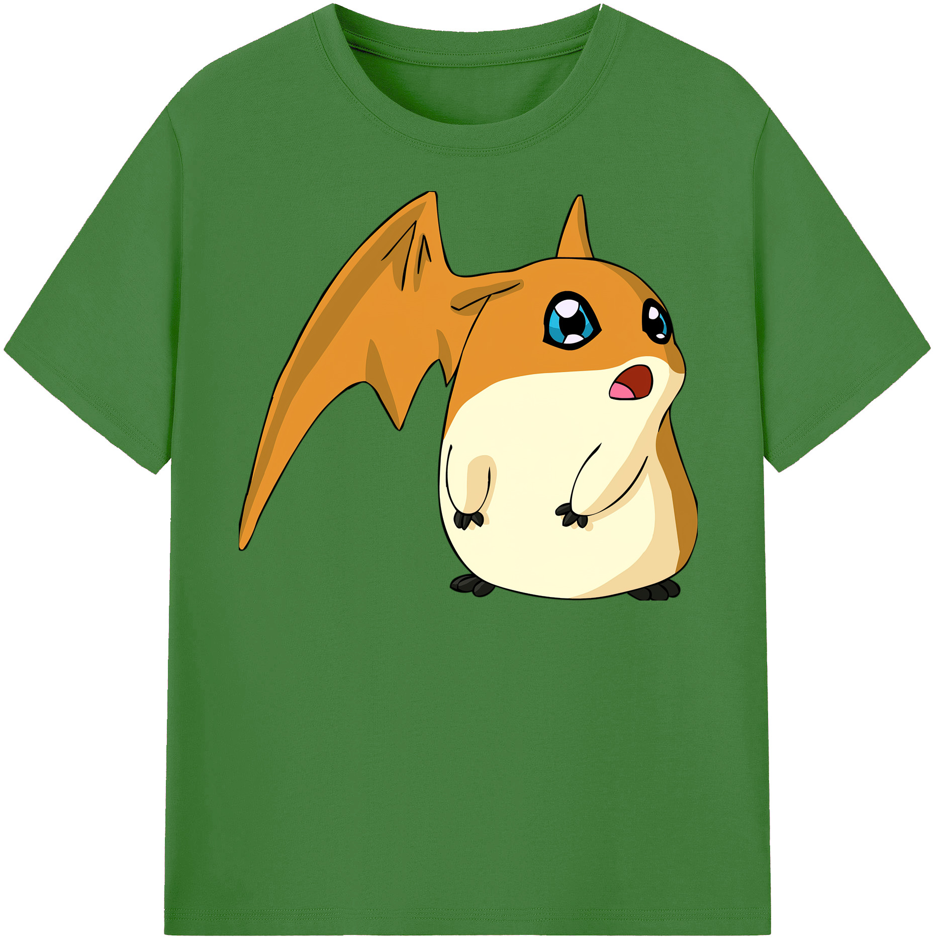 （画像用） Digimon デジタルモンスター/デジモン レディースカジュアルプリントTシャツ（綿100％）